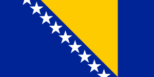 Bosnische Vlag