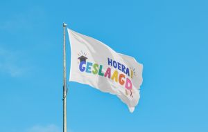 Hoera Geslaagd Vlag