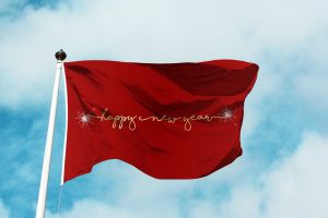 Happy New Year Vlag
