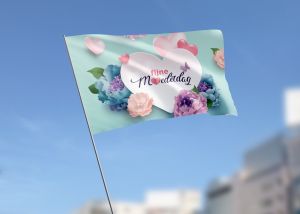 Fijne Moederdag Vlag -2