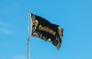 Zwarte Oktoberfest Vlag