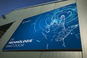 Outdoor textielframe