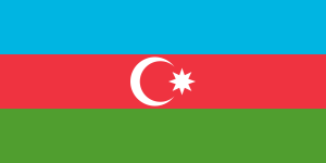 Azerbeidzjan Vlag