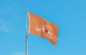 Oranje Welkom Thuis Vlag