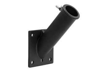 Gevelstokhouder zwart