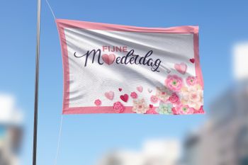 Fijne Moederdag Vlag -3