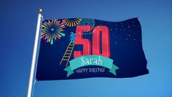 Sarah 50 Vlag