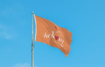 Oranje Welkom Thuis Vlag